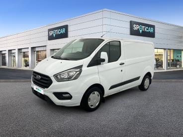 SPOTICAR Ford Transit Custom Fourgon 300 L1h1 2.0 Ecoblue 130 Trend Busi Occasion - Utilitaire Diesel Blanc - Roncq - 1203909401_1