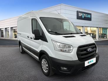 SPOTICAR Ford Transit Fgn T330 L2h2 2.0 Ecoblue 130 S&s Trend Business Occasion - Utilitaire Diesel Blanc - Bondy - 1203922030_3