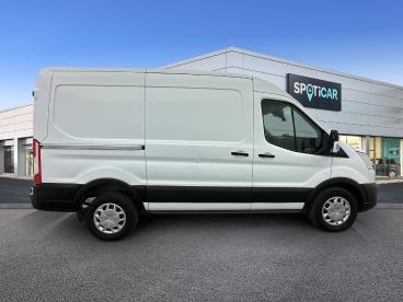SPOTICAR Ford Transit Fgn T330 L2h2 2.0 Ecoblue 130 S&s Trend Business Occasion - Utilitaire Diesel Blanc - Bondy - 1203922030_4