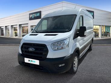 SPOTICAR Ford Transit Fgn T330 L3h2 2.0 Ecoblue 130 S&s Trend Business Occasion - Utilitaire Diesel Blanc - Velizy - 1203922734_1