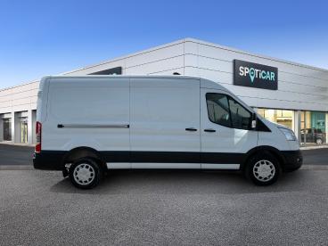 SPOTICAR Ford Transit Fgn T330 L3h2 2.0 Ecoblue 130 S&s Trend Business Occasion - Utilitaire Diesel Blanc - Velizy - 1203922734_4