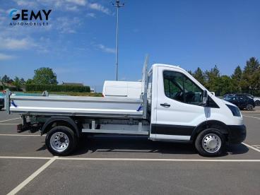 SPOTICAR Ford Transit Benne P350 L2 2.0 Ecoblue 130 S&s Hdt Euro Vi Ambi Occasion - Utilitaire Diesel Blanc - Pontivy - 1203996531_4