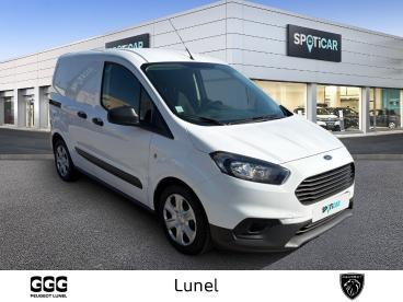 SPOTICAR Ford Transit Courier Fgn 1.0 E 100 Bv6 Trend Occasion - Utilitaire Essence Blanc - Lunel - 1204033711_3