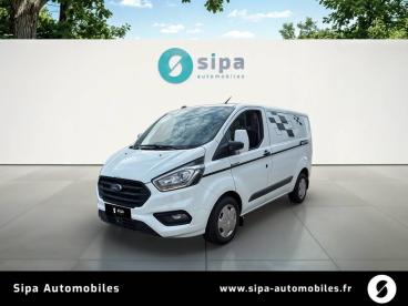 SPOTICAR Ford Transit Custom Fourgon 280 L1h2 2.0 Ecoblue 130 Bva Trend Occasion - Utilitaire Diesel Blanc - La Teste - 1204184164_1