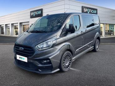 SPOTICAR Ford Transit Custom Ca 320 L1h1 2.0 Ecoblue 170 Bva Ms-rt Occasion - Utilitaire Diesel Gris - Evreux - 1204220021_1