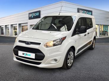 SPOTICAR Ford Transit Connect L2 1.5 Td 120ch Stop&start Cabine Approfondie Tren Occasion - Utilitaire Diesel Blanc - Dizy - 1203743804_1
