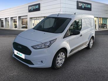 SPOTICAR Ford Transit Connect L1 1.5 Ecoblue 120ch Trend Occasion - Utilitaire Diesel Blanc Glacier - Morlaix Cedex - 1203881086_1