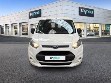 SPOTICAR Ford Transit Connect L2 1.5 Td 120ch Stop&start Cabine Approfondie Tren Occasion - Utilitaire Diesel Blanc - Dizy - 1203918399_2