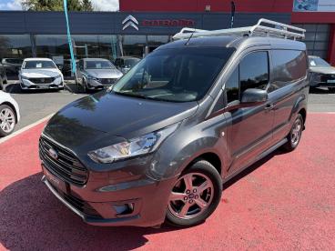 SPOTICAR Ford Transit Connect 1.5 Ecoblue 120ch L1 Trend Occasion - Utilitaire Diesel Gris Foncé - Ambert - 1203971637_1