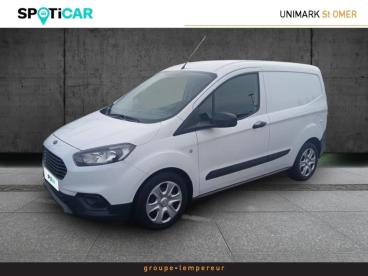 SPOTICAR Ford Transit Courier 1.0e 100ch Stop&start Trend Occasion - Utilitaire Essence Blanc Glacier - Longuenesse - 1203876627_1