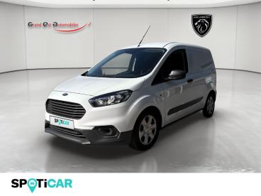 SPOTICAR Ford Transit Courier 1.5 Tdci 75ch Stop&start Trend Occasion - Utilitaire Diesel Blanc Glacier - Hoenheim - 1204205071_1