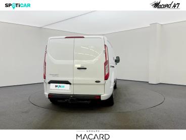 SPOTICAR Ford Transit Custom 280 L1h1 2.0 Ecoblue 130 Trend Business Occasion - Utilitaire Diesel Blanc Glacier - Boe - 1203498414_5