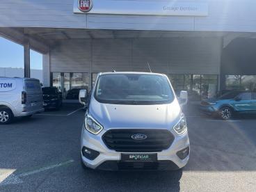SPOTICAR Ford Transit Custom 2.0 Ecoblue 170 320 L1h1 Trend Business Occasion - Familiale Diesel Gris Clair - Tournon-sur-rhone - 1203559493_2
