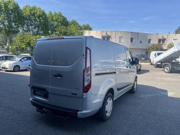 SPOTICAR Ford Transit Custom 2.0 Ecoblue 170 320 L1h1 Trend Business Occasion - Familiale Diesel Gris Clair - Tournon-sur-rhone - 1203559493_5