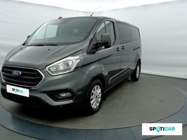 SPOTICAR Ford Transit Custom 320 L2h1 2.0 Ecoblue 170 S&s Cabine Approfondie Li Occasion - Utilitaire Diesel Gris Magnétic Métallisée - Bourg En Bresse - 1203651338_1