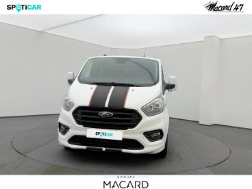 SPOTICAR Ford Transit Custom 320 L1h1 2.0 Ecoblue 170 S&s Cabine Approfondie Sp Occasion - Utilitaire Diesel Blanc Glacier - Bias - 1203657140_2