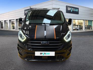 SPOTICAR Ford Transit Custom 290 L1h1 2.0 Ecoblue 185 S&s Sport Bva6 Occasion - Utilitaire Diesel Noir Agate Métallisée - Dizy - 1203733345_2
