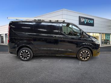 SPOTICAR Ford Transit Custom 290 L1h1 2.0 Ecoblue 185 S&s Sport Bva6 Occasion - Utilitaire Diesel Noir Agate Métallisée - Dizy - 1203733345_4