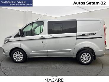 SPOTICAR Ford Transit Custom 300 L1h1 2.0 Ecoblue 130 S&s Cabine Approfondie Li Occasion - Utilitaire Diesel Gris Lunaire Métallisée - Montauban - 1203999253_1