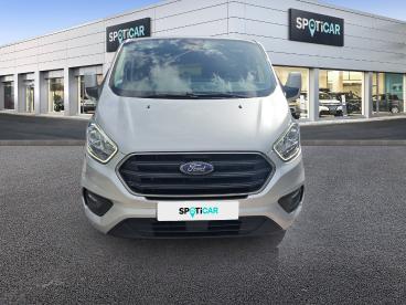 SPOTICAR Ford Transit Custom 300 L1h1 2.0 Ecoblue 130 Cabine Approfondie Limite Occasion - Utilitaire Diesel Gris Lunaire Métallisée - Saint Brieuc - 1204194118_2