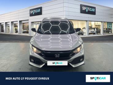 SPOTICAR Honda Civic 1.0 I-vtec 126ch Dynamic 5p Occasion - Berline Essence Argent Astral Métallisé - Normanville - 1203744063_2