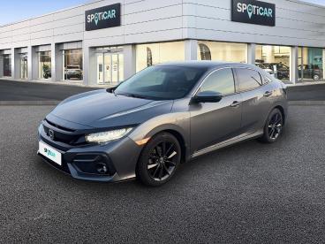 SPOTICAR Honda Civic 1.0 I-vtec 126ch Exclusive Cvt 5p Occasion - Berline Essence Grise - Trelissac - 1203792996_1