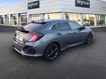 SPOTICAR Honda Civic 1.0 I-vtec 126ch Exclusive Cvt 5p Occasion - Berline Essence Grise - Trelissac - 1203792996_2