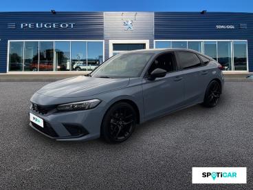 SPOTICAR Honda Civic 2.0 I-mmd 184ch E:hev Executive Occasion - Berline Hybride Bleu Cristallin Premium Métallisé - Limoges - 1203845608_1