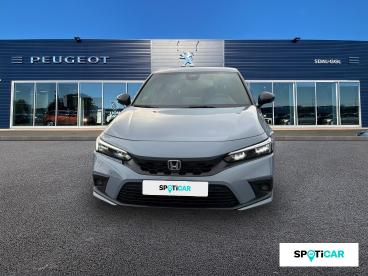 SPOTICAR Honda Civic 2.0 I-mmd 184ch E:hev Executive Occasion - Berline Hybride Bleu Cristallin Premium Métallisé - Limoges - 1203845608_2