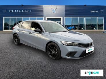 SPOTICAR Honda Civic 2.0 I-mmd 184ch E:hev Executive Occasion - Berline Hybride Bleu Cristallin Premium Métallisé - Limoges - 1203845608_3