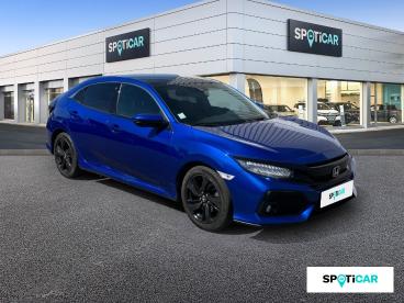 SPOTICAR Honda Civic 1.0 I-vtec 126ch Exclusive 5p Occasion - Berline Essence Bleu Sport Brillant Métallisé - Limoges - 1203987782_3