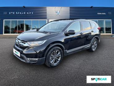 SPOTICAR Honda Cr-v 2.0 I-mmd 184ch E:hev Elegance 2wd E-cvt Occasion - Suv-4x4 Hybride Noir Cristal Nacrée - Limoges - 1203845603_1