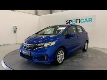 SPOTICAR Honda Jazz 1.3 I-vtec 102ch Exclusive Cvt Euro6d-t Occasion - Citadine Essence Bleu Sport Brillant - Aix En Provence - 1203918801_1