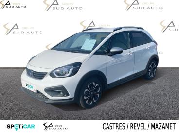 SPOTICAR Honda Jazz Crosstar E:hev 1.5 I-mmd Exclusive Occasion - Citadine Hybride Blanc - Castres - 1204121434_1
