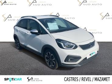 SPOTICAR Honda Jazz Crosstar E:hev 1.5 I-mmd Exclusive Occasion - Citadine Hybride Blanc - Castres - 1204121434_3