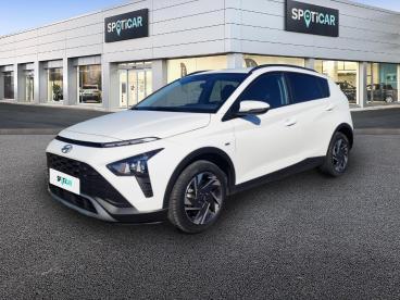 SPOTICAR Hyundai Bayon 1.0 T-gdi 100 Dct-7 Hybrid 48v Intuitive Occasion - Berline Essence Atlas White - La Chapelle Saint-luc Cedex - 1203456135_1