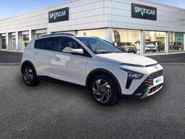 SPOTICAR Hyundai Bayon 1.0 T-gdi 100 Dct-7 Hybrid 48v Intuitive Occasion - Berline Essence Atlas White - La Chapelle Saint-luc Cedex - 1203456135_3