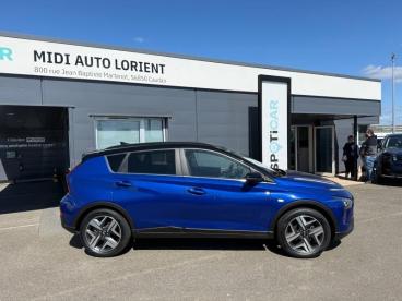 SPOTICAR Hyundai Bayon 1.0 T-gdi 100 Hybrid 48v Creative Dct-7 Occasion - Suv-4x4 Hybride Intense Blue Métal - Caudan - 1203815661_2