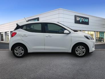 SPOTICAR Hyundai I10 1.0 67 Eco Intuitive Occasion - Citadine Essence Blanc - Dijon - 1203633573_4