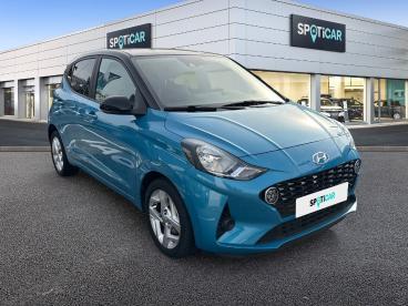 SPOTICAR Hyundai I10 1.0 67 Eco Intuitive Occasion - Citadine Essence Bleu - Anthy Sur Leman - 1203770569_3