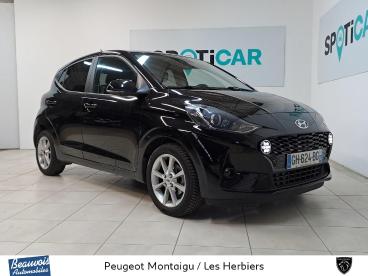 SPOTICAR Hyundai I10 1.0 67 Eco Intuitive Occasion - Citadine Essence Noir - Montaigu-vendÉe - 1203804119_3
