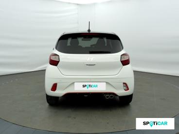 SPOTICAR Hyundai I10 1.0 T-gdi 90ch N Line Occasion - Citadine Essence Blanc - La Ravoire - 1203846944_5