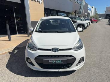 SPOTICAR Hyundai I10 1.0 66 Blue Drive Sl Ea Sports Occasion - Citadine Essence Blanc - Manosque - 1203989239_1