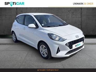 SPOTICAR Hyundai I10 1.0 67ch Eco Intuitive Bvr Occasion - Citadine Essence Polar White - Longuenesse - 1204027683_1