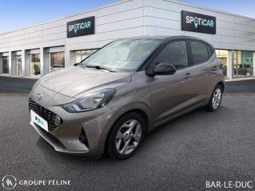 SPOTICAR Hyundai I10 1.2 84ch N Line Occasion - Citadine Essence Sleek Silver Métal/toit/rétros Black - Longeville En Barrois - 1204034442_1