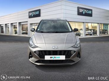 SPOTICAR Hyundai I10 1.2 84ch N Line Occasion - Citadine Essence Sleek Silver Métal/toit/rétros Black - Longeville En Barrois - 1204034442_2