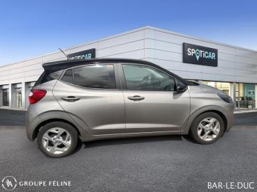SPOTICAR Hyundai I10 1.2 84ch N Line Occasion - Citadine Essence Sleek Silver Métal/toit/rétros Black - Longeville En Barrois - 1204034442_4