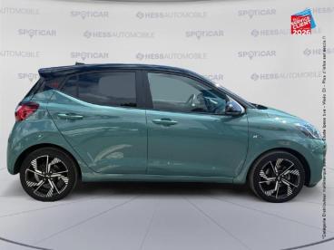 SPOTICAR Hyundai I10 1.0 T-gdi 100ch N Line Occasion - Citadine Essence Vert - Prix les mezieres - 1204038757_4