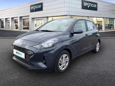 SPOTICAR Hyundai I10 1.0 63 Eco Intuitive Occasion - Citadine Essence Gris Fonce - Barberey-saint-sulpice - 1204119416_1