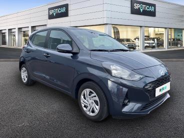 SPOTICAR Hyundai I10 1.0 63 Eco Intuitive Occasion - Citadine Essence Gris Fonce - Barberey-saint-sulpice - 1204119416_3